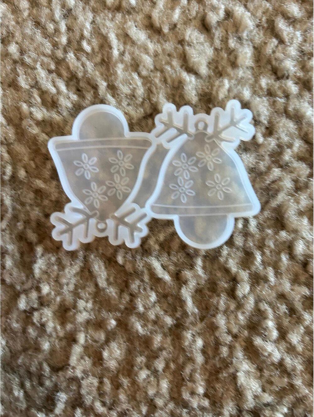 E239 Mini tiny keychain mold Christmas art project resin